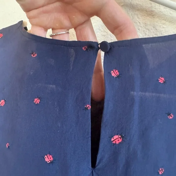 JOIE [Nordstrom] Lady Bug Featherweight Blouse - Picture 11 of 11